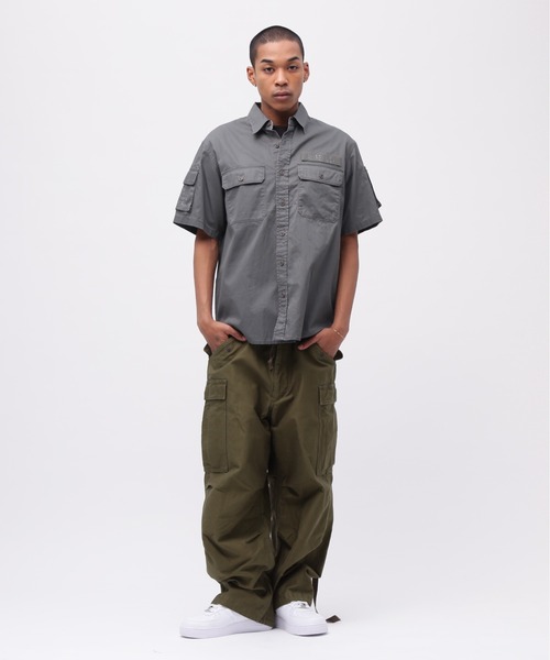 AVIREX(アヴィレックス)の「《50th Anniversary》PIGMENT FATIGUE SHIRT / ピグメント ファティーグ シャツ / AVIREX / アヴィレックス(シャツ/ブラウス・メンズ・サックスブルー/ブラック/セージグリーン・XX-LARGE/X-LARGE/LARGE/MEDIUM)」の20枚目の写真