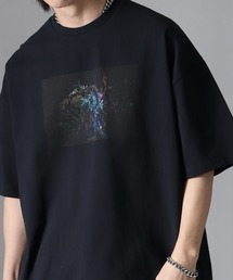 welise × withers ”BONSAI”グラフィックプリント 半袖オーバーTシャツ