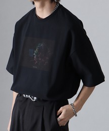 welise × withers ”BONSAI”グラフィックプリント 半袖オーバーTシャツ
