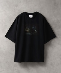 welise × withers ”BONSAI”グラフィックプリント 半袖オーバーTシャツ