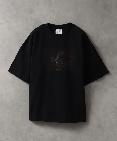 welise × withers ”BONSAI”グラフィックプリント 半袖オーバーTシャツ