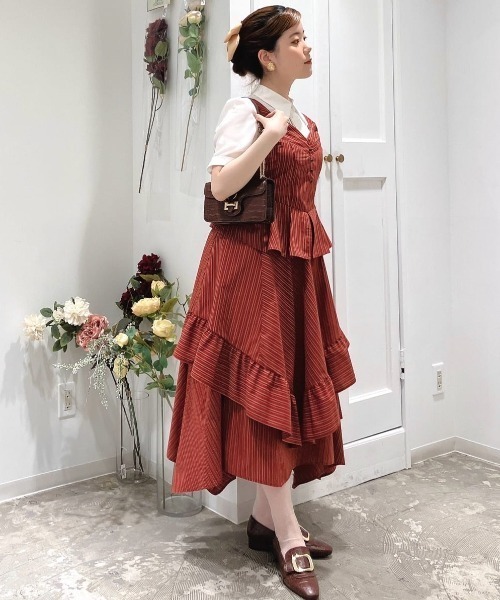 an another angelus（アンアナザーアンジェラス）の「【WEB限定】ベルトフラップポシェット（ショルダーバッグ・レディース・キャメル/ワインレッド/ブラック・FREE）」の4枚目の写真