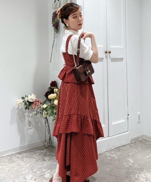 an another angelus（アンアナザーアンジェラス）の「【WEB限定】ベルトフラップポシェット（ショルダーバッグ・レディース・キャメル/ワインレッド/ブラック・FREE）」の6枚目の写真