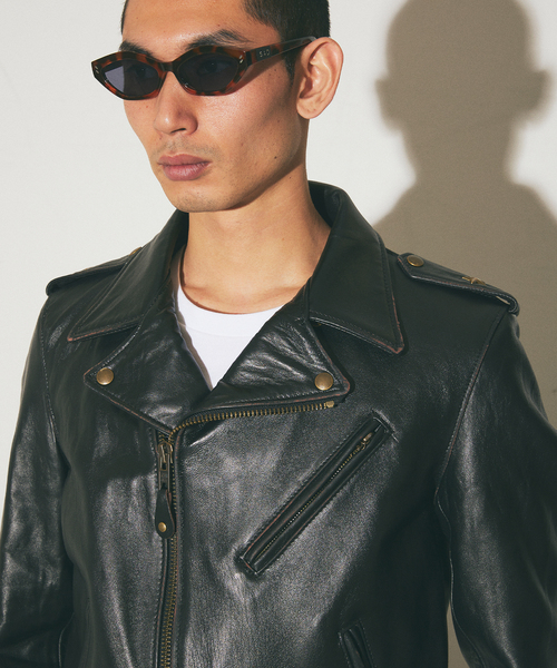 schott レザーライダースジャケット　LAD MUSICIAN別注モデル 618hh_1.jpg