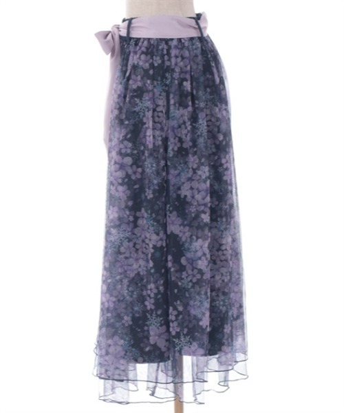 雪桜柄スカート（スカート）｜axes femme（アクシーズファム）