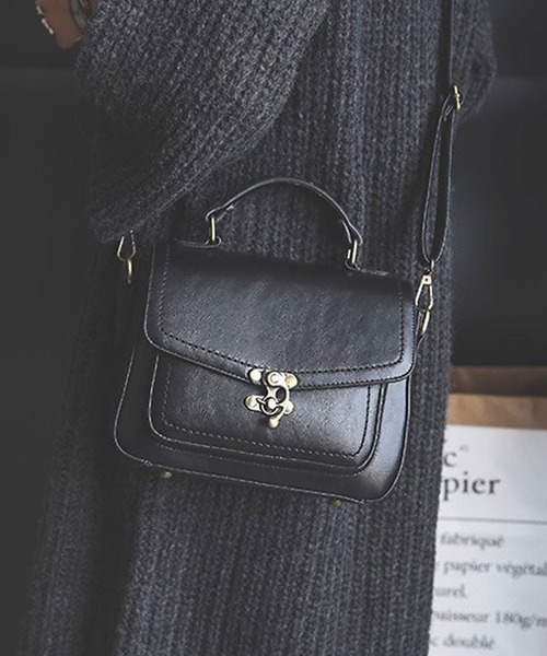 blackdia ocean（ブラックダイヤオーシャン）の「blackdia ocean 2WAY レザーショルダーバッグ（ショルダーバッグ・レディース・ブラック/グリーン/ブラウン・FREE）」の5枚目の写真