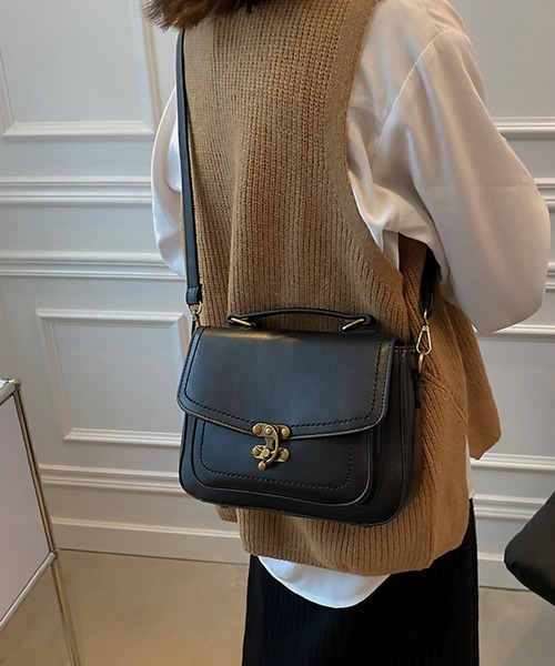 blackdia ocean（ブラックダイヤオーシャン）の「blackdia ocean 2WAY レザーショルダーバッグ（ショルダーバッグ・レディース・ブラック/グリーン/ブラウン・FREE）」の22枚目の写真