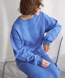 【セットアップ対応】裏毛裾ドロストプルオーバー