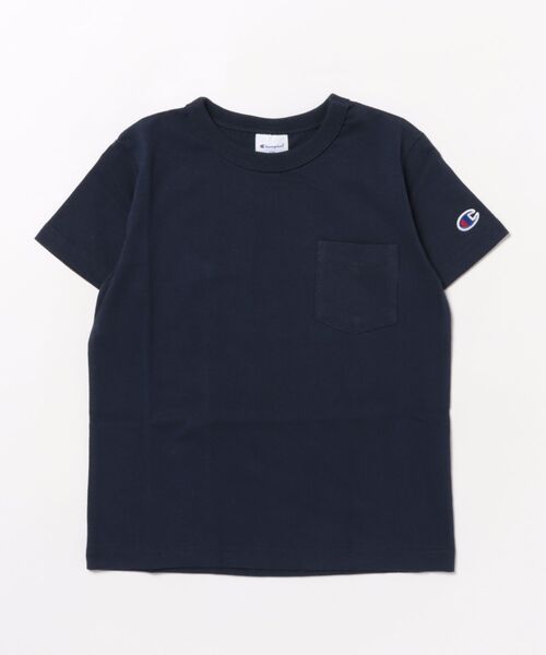 Tシャツ・カットソー CHAMPION SS25 TSHIRT L/S (221164 NBK) Champion/チャンピオン SHORT SLEEVE T-SHIRT(Tシャツ