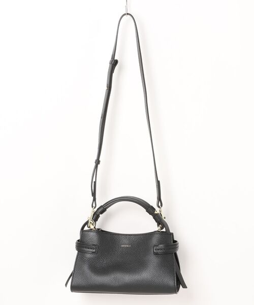 LORISTELLA（ロリステッラ）の「【LORISTELLA】シュリンクレザーハンドバッグ(Q56423)（ハンドバッグ・レディース・ライトグレー/ブラック・ALL）」の14枚目の写真