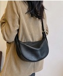 Teem Store（チームストア）の「ハーフムーンワンハンドルショルダーバッグ（ショルダーバッグ・F）」