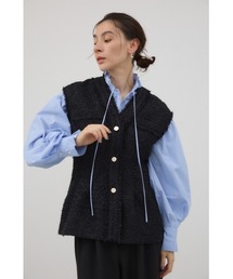 crie conforto | カーヴィーツイードジレ(ベスト)