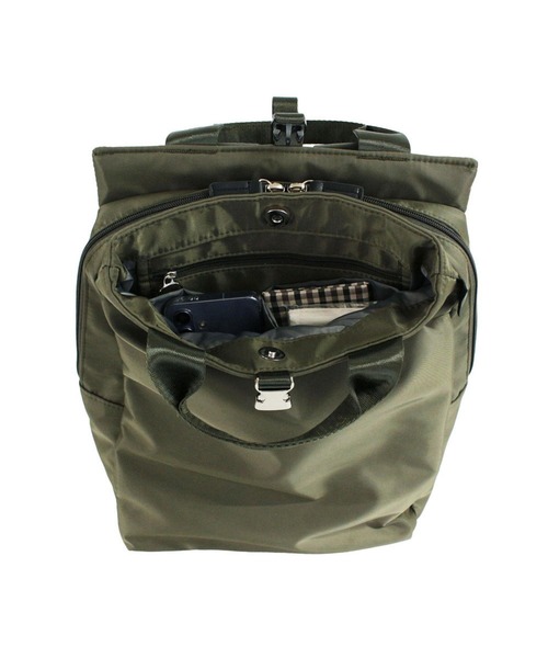 ROOTOTE(ルートート)の「ルートート / LT.セオルー.アンサンブル-A(バックパック/リュック・レディース・ブラック/ベージュ/カーキ/ネイビー・FREE)」の16枚目の写真