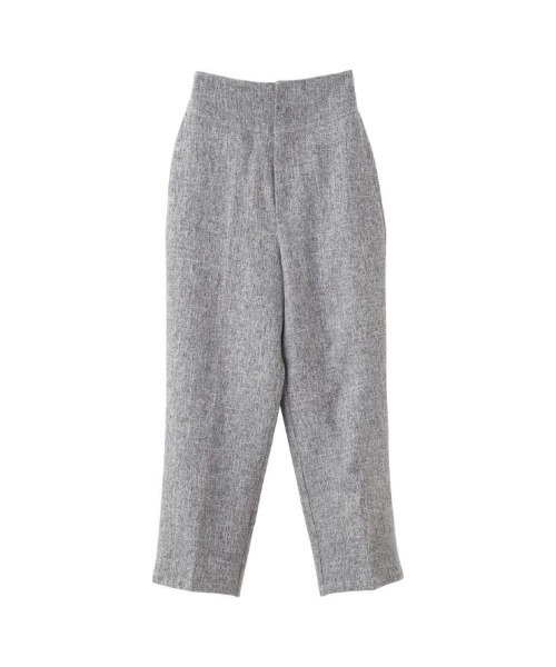 aquagarage（アクアガレージ）の「ツイード調ハイウエストテーパードパンツ（その他パンツ・レディース・ブラック/ベージュ/グレー/チャコール・M/LL/S/L）」の14枚目の写真