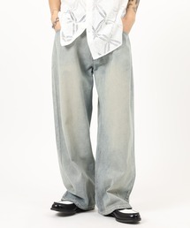Denim wide baggy pants / デニムワイドバギーパンツ unisex