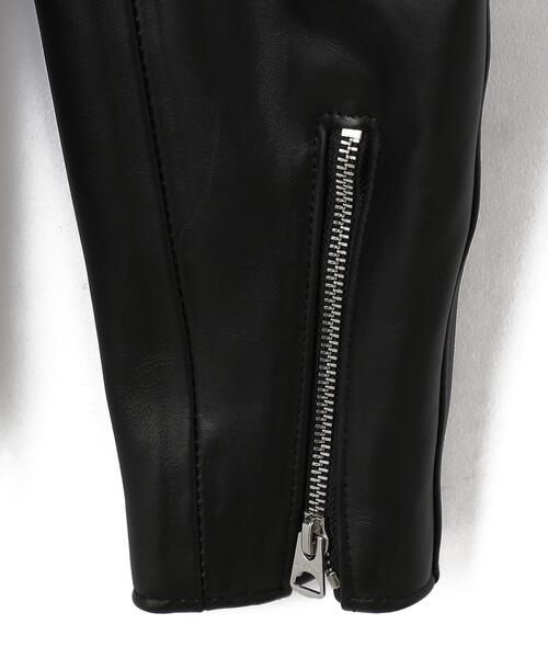 schott（ショット）の「Schott/ショット/641XX 60'S STAND RIDERS/シングル ライダースジャケット（ライダースジャケット・メンズ・ブラック・34/36/44/40/42/38）」の4枚目の写真