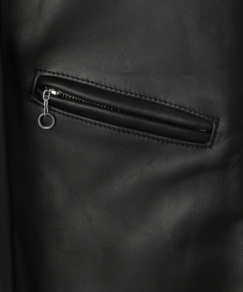 schott(ショット)の「Schott/ショット/641XX 60'S STAND RIDERS/シングル ライダースジャケット(ライダースジャケット・メンズ・ブラック・34/36/44/40/42/38)」の7枚目の写真