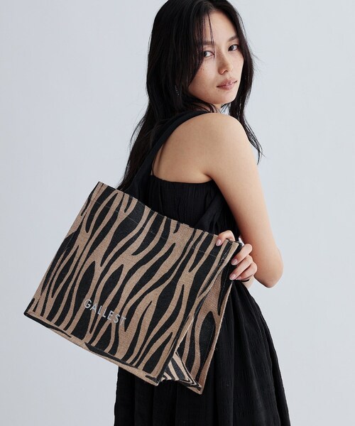 GALLEST(ギャレスト)の「【A4サイズ収納・マチたっぷり】ジュートトートバッグ/エコバッグ(トートバッグ・レディース・ベージュ/ベージュ系4/ベージュ系2/ベージュ系1・00)」の16枚目の写真