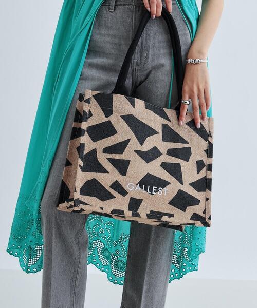 GALLEST(ギャレスト)の「【A4サイズ収納・マチたっぷり】ジュートトートバッグ/エコバッグ(トートバッグ・レディース・ベージュ/ベージュ系4/ベージュ系2/ベージュ系1・00)」の21枚目の写真