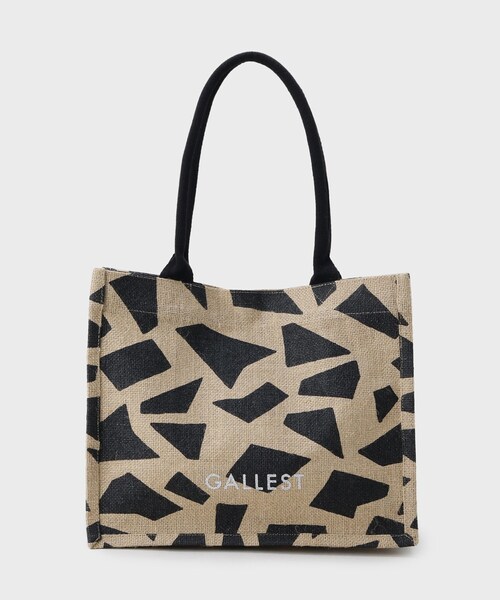 GALLEST(ギャレスト)の「【A4サイズ収納・マチたっぷり】ジュートトートバッグ/エコバッグ(トートバッグ・レディース・ベージュ/ベージュ系4/ベージュ系2/ベージュ系1・00)」の7枚目の写真