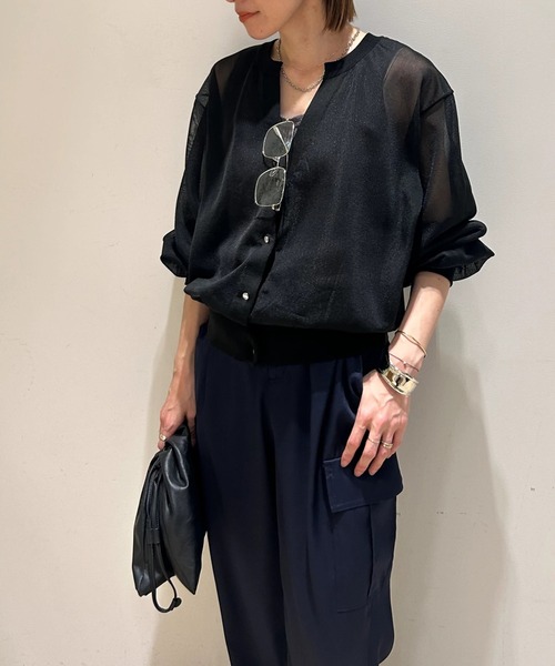 Arpege story サテンカーゴパンツ　新品 サテンカーゴパンツ | パンツ | Arpege story（アルページュ