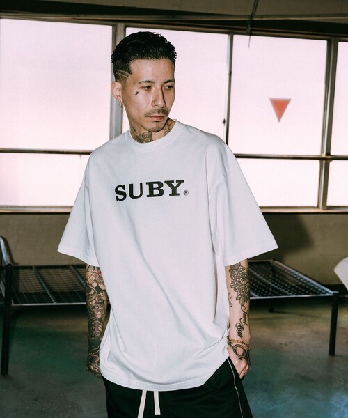 Subciety（サブサエティ）の「SUBY tee（Tシャツ/カットソー・メンズ・イエロー/ホワイト/グレー/ブラック・SMALL/MEDIUM/LARGE/X-LARGE）」の18枚目の写真