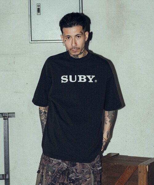 Subciety（サブサエティ）の「SUBY tee（Tシャツ/カットソー・メンズ・イエロー/ホワイト/グレー/ブラック・SMALL/MEDIUM/LARGE/X-LARGE）」の22枚目の写真