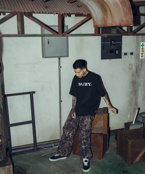 Subciety（サブサエティ）の「SUBY tee（Tシャツ/カットソー・メンズ・イエロー/ホワイト/グレー/ブラック・SMALL/MEDIUM/LARGE/X-LARGE）」の8枚目の写真