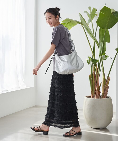 coen(コーエン)の「USAコットン COENロゴ刺繍Tシャツ(Tシャツ/カットソー・レディース・ダークグレー/ライトピンク/ブラック/オフホワイト/その他1/ロイヤルブルー・M/L)」の15枚目の写真