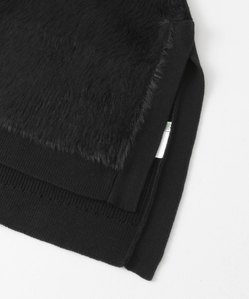 ITEMS URBANRESEARCH(アイテムズ アーバンリサーチ)の「フロントシャギーベスト(ベスト・レディース・ベージュ/ブラック/ライトベージュ・FREE)」の10枚目の写真