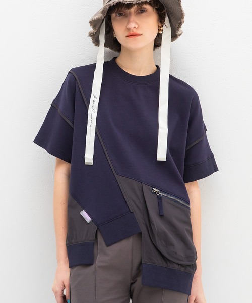 ポケットコンビネーションTシャツ（Tシャツ/カットソー）｜AULA
