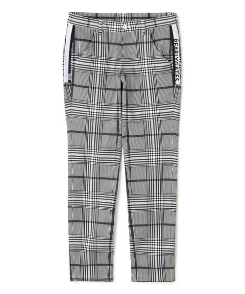 PEARLY GATES】TEXBRID ヘリンボンジャガードチェック柄 パンツ