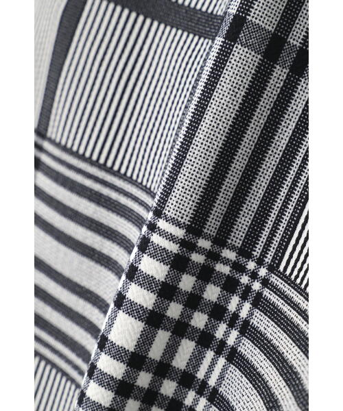 PEARLY GATES】TEXBRID ヘリンボンジャガードチェック柄 パンツ