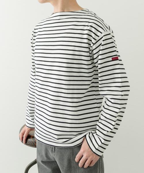 ITEMS URBANRESEARCH（アイテムズ アーバンリサーチ）の「バスクボーダー コットンカットソー（Tシャツ/カットソー・メンズ・ブルー/ホワイト・LARGE/MEDIUM/SMALL）」の6枚目の写真