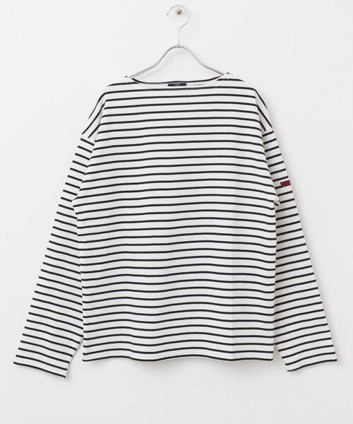 ITEMS URBANRESEARCH（アイテムズ アーバンリサーチ）の「バスクボーダー コットンカットソー（Tシャツ/カットソー・メンズ・ブルー/ホワイト・LARGE/MEDIUM/SMALL）」の20枚目の写真