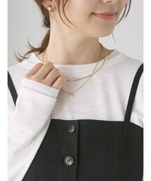 Te chichi TERRASSE | レイヤードセットロングTシャツ《2025spring catalog item》(Tシャツ/カットソー)