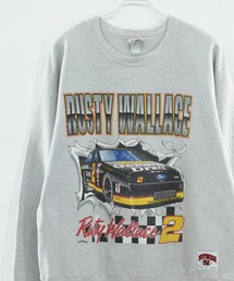 【ヴィンテージ古着】90’s NUTMEG “Rusty Wallace #2” レーシング スウェット USA製