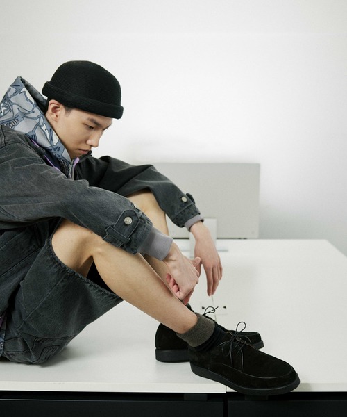 PHINGERIN（フィンガリン）の「6PK DENIM SHORTS（デニムパンツ・メンズ・ブラック/サックスブルー・M/L）」の5枚目の写真