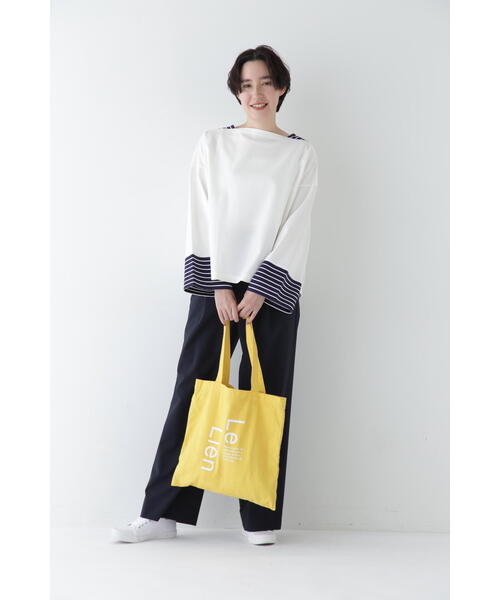 human woman（ヒューマンウーマン）の「◆シーズナル　トートバッグ（トートバッグ・レディース・グリーン/ピンク/グレー/ネイビー/イエロー・ﾌﾘ-）」の16枚目の写真