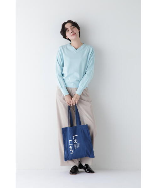 human woman（ヒューマンウーマン）の「◆シーズナル　トートバッグ（トートバッグ・レディース・グリーン/ピンク/グレー/ネイビー/イエロー・ﾌﾘ-）」の22枚目の写真