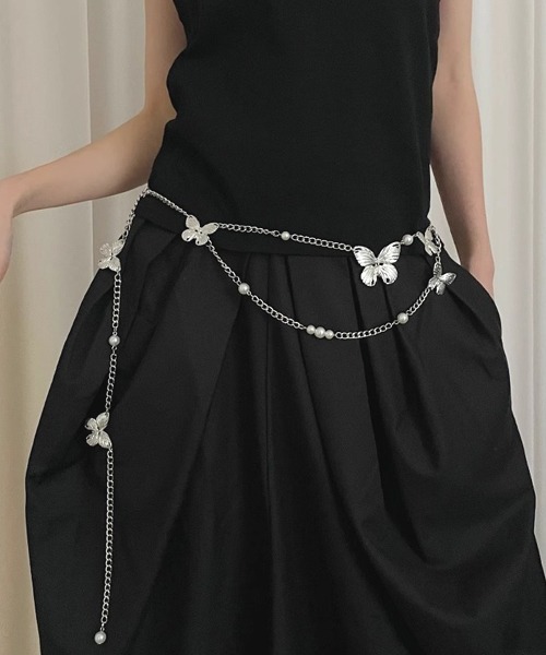 ベルサーチチェーンベルト　確認画像です。 Amazon.co.jp: チェーンベルトレディース ウエスト チェーン スーツ