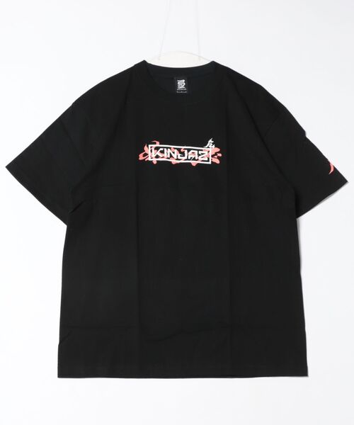 ARCHIVER(アーカイバ)の「【RS】【KINJAZ】Graphic T(Tシャツ/カットソー・メンズ・ブラック・LARGE)」の1枚目の写真
