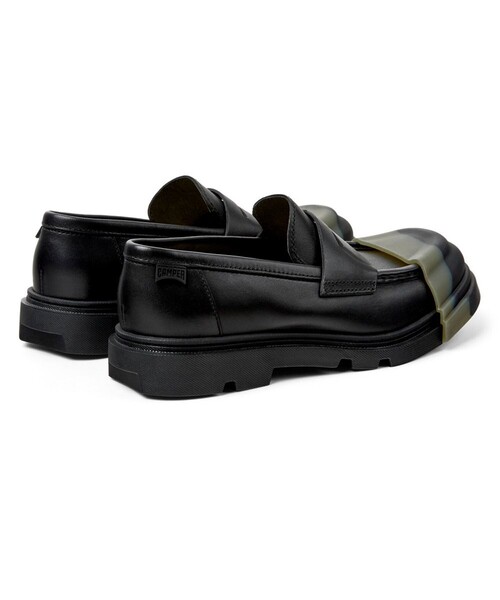 CAMPER（カンペール）の「[カンペール] JUNCTION / フラットシューズ（モカシン/デッキシューズ・レディース・ブラック・23.5cm/24.0cm/25.0cm/23.0cm）」の3枚目の写真