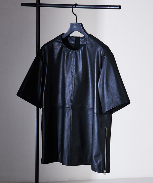 5351プールオム レザーTシャツ