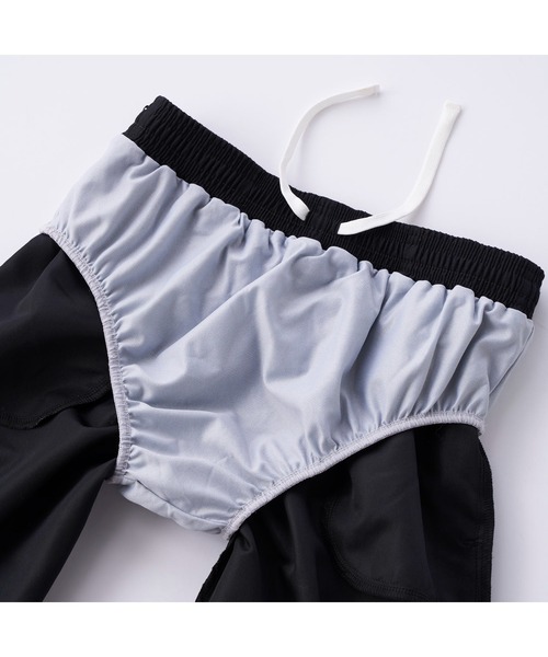 Reebok(リーボック)の「Reebok リーボック スイムパンツ インナーショーツ付き ウエスト調整可能 セミロング サーフパンツ 130~170cm(その他パンツ・キッズ・ブラック/ネイビー・130cm/140cm/150cm/160cm/170cm)」の8枚目の写真