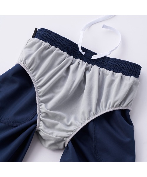 Reebok(リーボック)の「Reebok リーボック スイムパンツ インナーショーツ付き ウエスト調整可能 セミロング サーフパンツ 130~170cm(その他パンツ・キッズ・ブラック/ネイビー・130cm/140cm/150cm/160cm/170cm)」の18枚目の写真