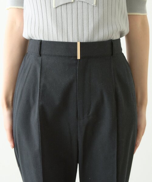natural couture（ナチュラルクチュール）の「osono綿麻ハイウエストパンツ（その他パンツ・レディース・ネイビー/ブラック/ライトベージュ・MEDIUM/SMALL/LARGE）」の20枚目の写真