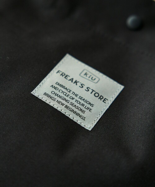 KiU（キウ）の「KiU×FREAK'S STORE/キウ×フリークスストア 別注 2WAY 600D TOTE BAG 600D トートバッグ 撥水（トートバッグ・レディース・レオパード/ベージュ/ブラック・ONE SIZE）」の20枚目の写真