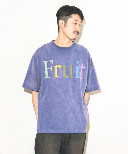 セール】FRUIT OF THE LOOM / Fade Print T-Shirt（Tシャツ/カットソー