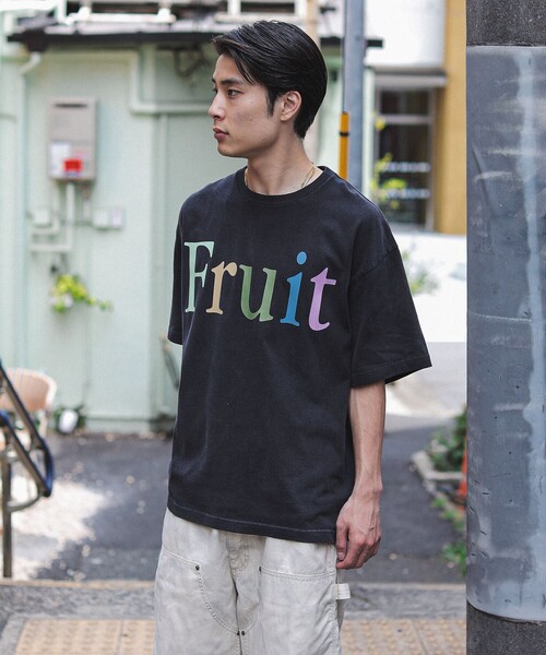 セール】FRUIT OF THE LOOM / Fade Print T-Shirt（Tシャツ